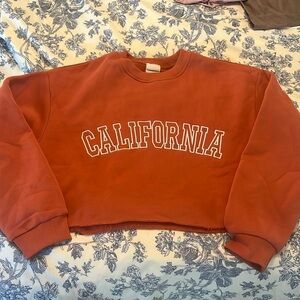 Summerland California‎ crop sweatshirt